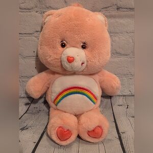 Vintage Care Bear Cheer Bear Plush 2002
